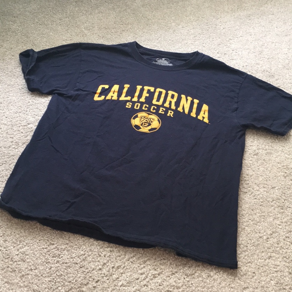 UC Berkeley Cal soccer t shirt